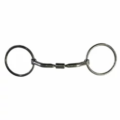 French Equestrian Horse Bits Jump'in Thin Anatomical Blocked Bit