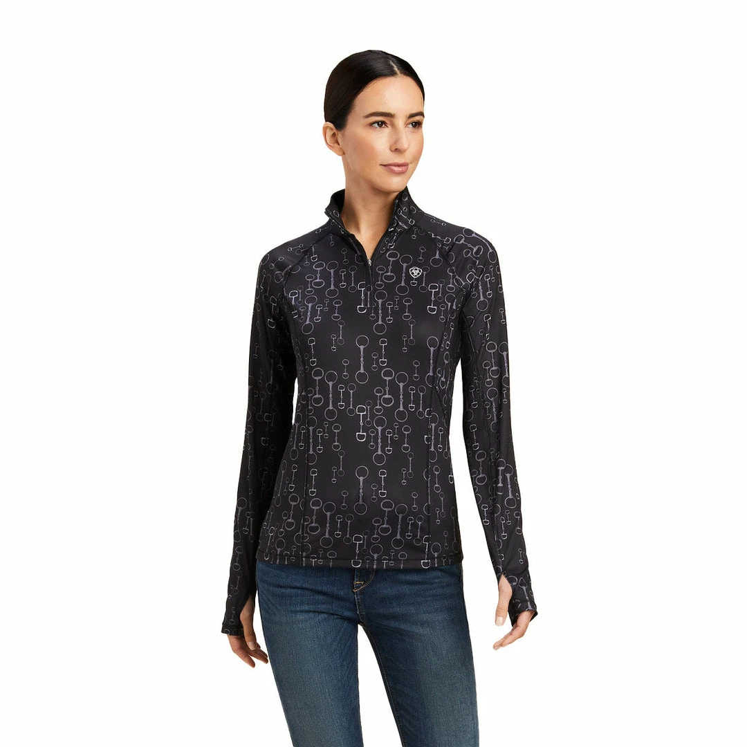 Deals 😀 Ariat 👩 Women's Lowell 2.0 1/4 Zip Long Sleeve Baselayer Prints ⭐ 9 Ariat Women's Lowell 2.0 1/4 Zip Long Sleeve Baselayer Prints