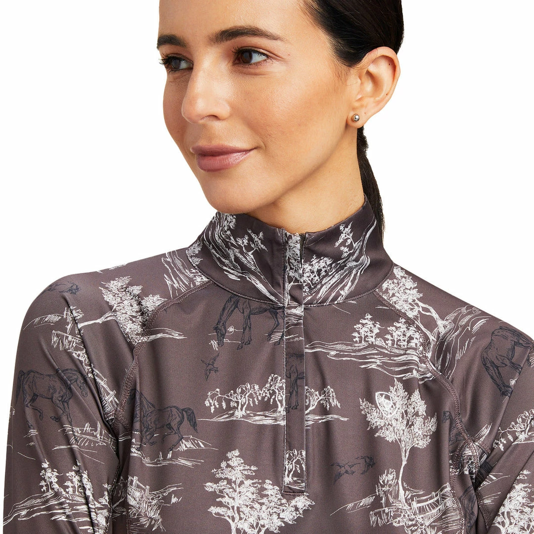 Deals 😀 Ariat 👩 Women's Lowell 2.0 1/4 Zip Long Sleeve Baselayer Prints ⭐ 7 Ariat Women's Lowell 2.0 1/4 Zip Long Sleeve Baselayer Prints