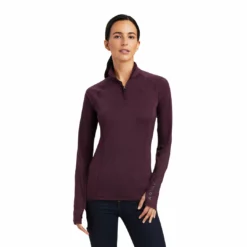 Brand new ✔️ Ariat 👩 Women's Lowell 2.0 1/4 Zip Long Sleeve Baselayer Solids ⌛ 13 Ariat Women's Lowell 2.0 1/4 Zip Long Sleeve Baselayer Solids
