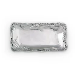 Arthur Court Equestrian Tray - 6" X 12" Equestrian Decor
