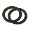Jacks Mfg Black Rubber Replacement Bands For Peacock Safety Stirrups Saddle Pads & Fittings
