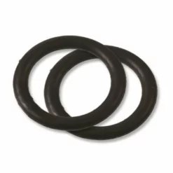 Jacks Mfg Black Rubber Replacement Bands For Peacock Safety Stirrups Saddle Pads & Fittings
