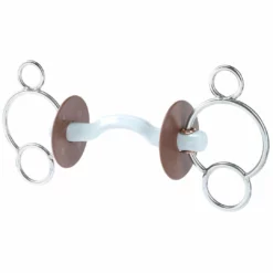 Waldhausen Beris 3-Ring Konnex Tongue Port Bit