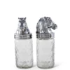 Arthur Court Salt And Pepper Set - Horse Head Equestrian Decor