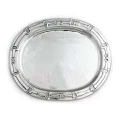 Arthur Court Equestrian Oval Platter - Bit Pattern