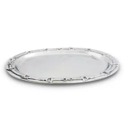 Arthur Court Equestrian Oval Platter - Bit Pattern