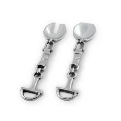 Equestrian Decor Arthur Court Equestrian Serving Set