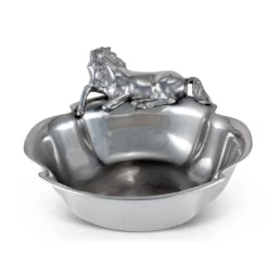 Equestrian Decor Arthur Court Equestrian Bowl - 12 1/2"