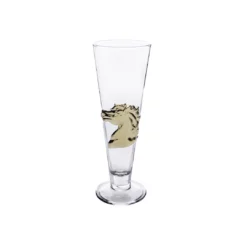 Arthur Court Equestrian Pilsner - 24K Gold Plate Horse Equestrian Decor