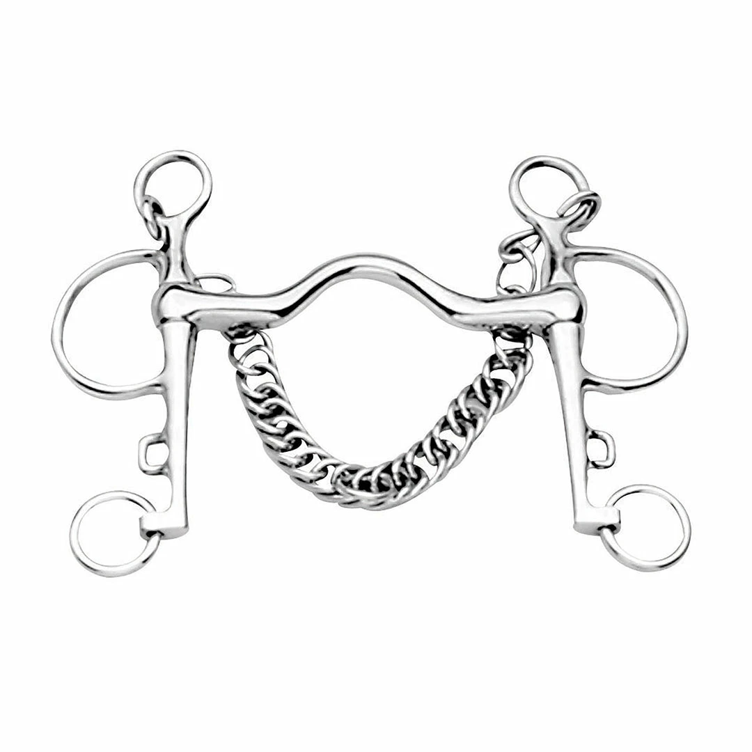 Promo π Weatherbeeta Korsteel Stainless Steel Polo Pelham Bit π 3 Weatherbeeta Korsteel Stainless Steel Polo Pelham Bit