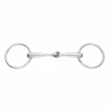 Weatherbeeta Horse Bits Korsteel Stainless Steel Solid Mouth 16MM Loose Ring Snaffle Bit