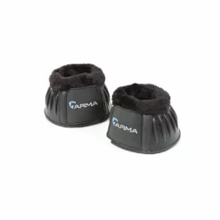 Shires Equestrian Products Arma Fleece Trim Bell Boots Horse Boots & Wraps