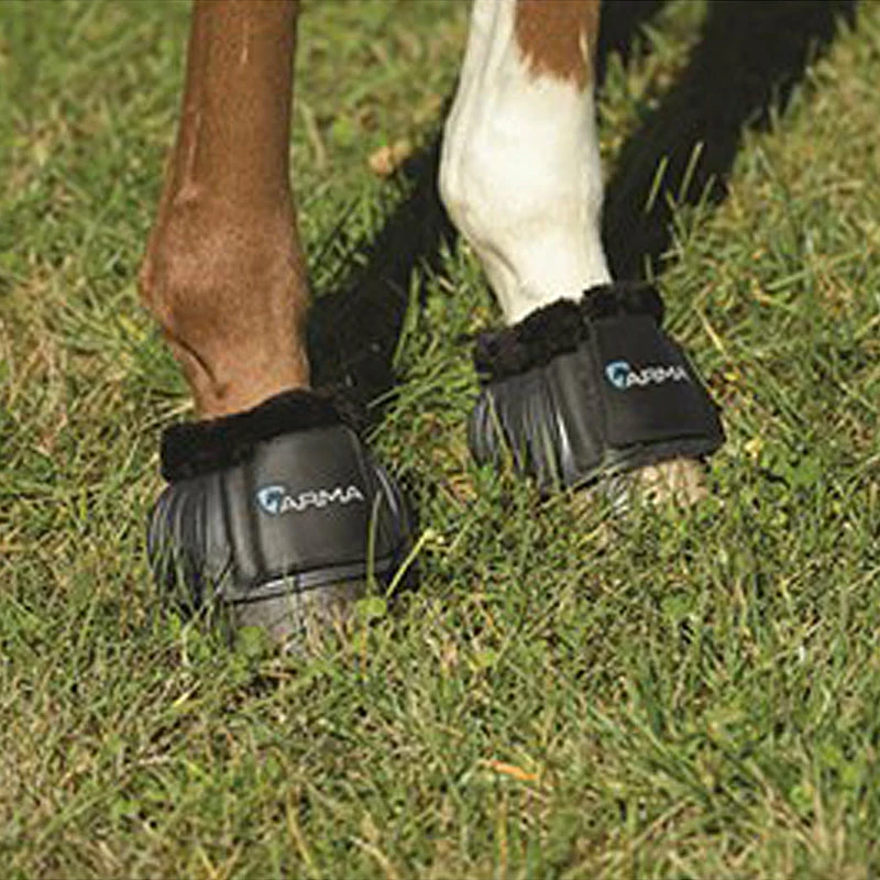 Discount 🎉 Shires Equestrian Products Arma Fleece Trim Bell 🥾 Boots Horse 🥾 Boots & Wraps ✨ 4 Shires Equestrian Products Arma Fleece Trim Bell Boots Horse Boots & Wraps