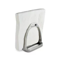 Arthur Court Equestrian Stirrup Napkin Holder