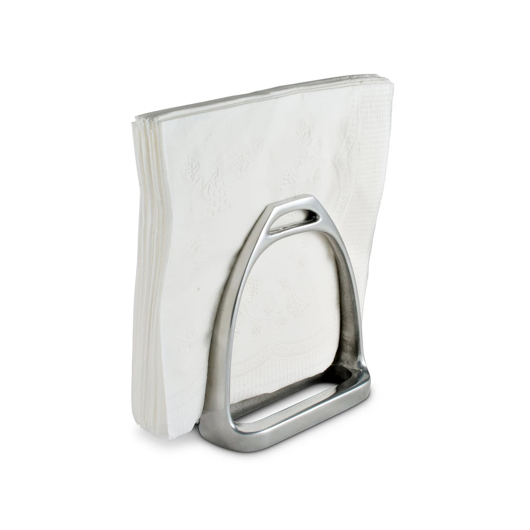 Buy ⭐ Arthur Court Equestrian Stirrup Napkin Holder 🔥 4 Arthur Court Equestrian Stirrup Napkin Holder
