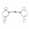 Coupon 👏 Weatherbeeta Korsteel Stainless Steel Jointed 3 Ring Dutch Gag Bit 🤩 1 Weatherbeeta Korsteel Stainless Steel Jointed 3 Ring Dutch Gag Bit