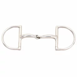 Weatherbeeta JP Korsteel Stainless Steel Hunter Dee Snaffle Bit