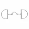 Weatherbeeta Korsteel Stainless Steel Segunda Dee Ring Snaffle Bit