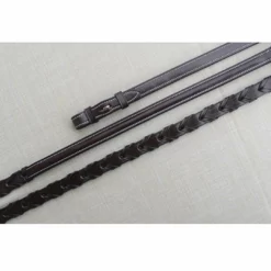 KL Select Round Raised Laced Reins
