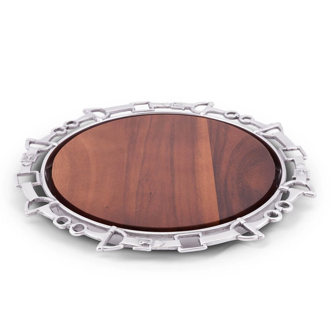 Promo π Arthur Court 10" Equestrian Wood Cheese Board π 3 Arthur Court 10" Equestrian Wood Cheese Board