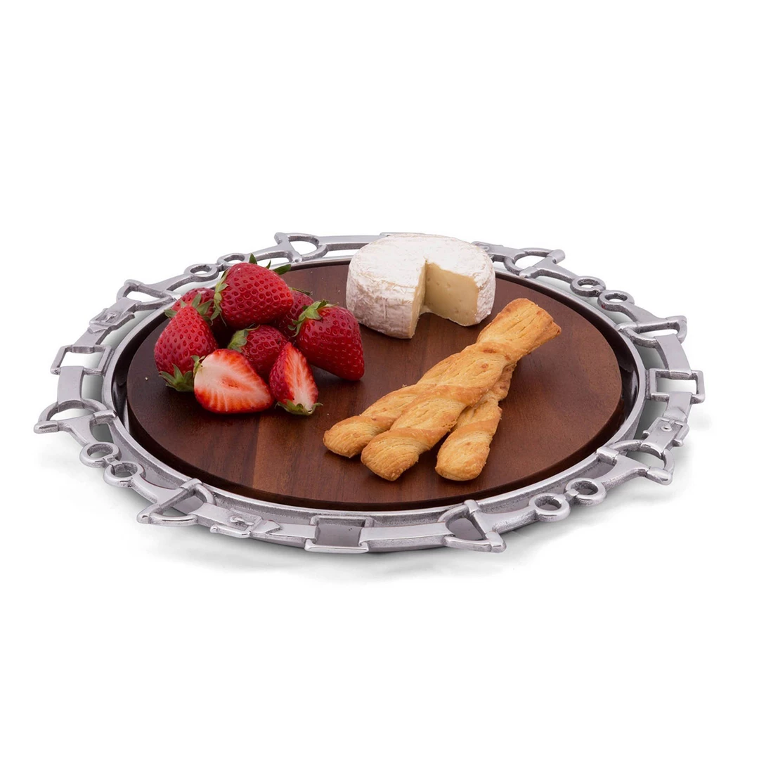 Promo π Arthur Court 10" Equestrian Wood Cheese Board π 4 Arthur Court 10" Equestrian Wood Cheese Board