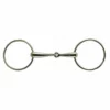 Intrepid Horse Bits Coronet Loose Ring Solid Mouth Race Snaffle Bit