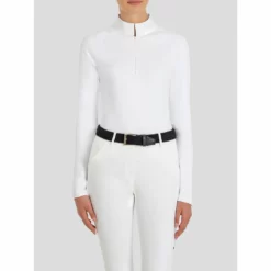 Equiline Long Sleeve CamiraC Competition Polo Shirt Show Shirts