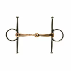 Intrepid Coronet Copper Mouth Full Cheek Snaffle Bit