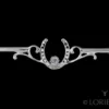 Designs By Loriece Loriece Horseshoe Stock Tie Pin Equestrian Accessories