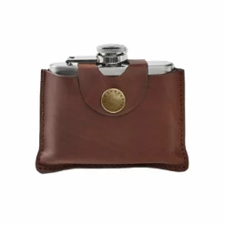Barbour 4oz Hinged Hip Flask