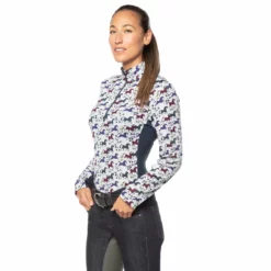 Top 10 🎁 Kerrits 👩 Women's Aire Ice Fil Long Sleeve 👕 Shirt - Print 🌟 11 Kerrits Women's Aire Ice Fil Long Sleeve Shirt - Print