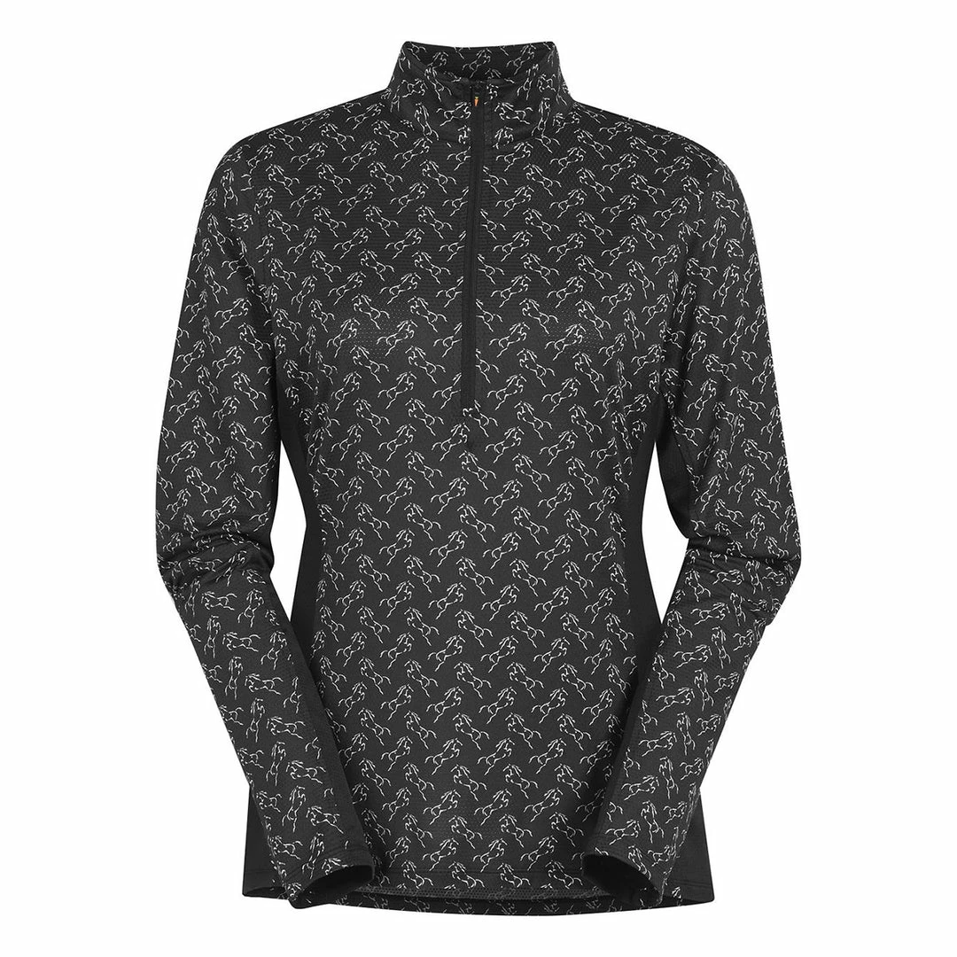 Top 10 🎁 Kerrits 👩 Women's Aire Ice Fil Long Sleeve 👕 Shirt - Print 🌟 3 Kerrits Women's Aire Ice Fil Long Sleeve Shirt - Print