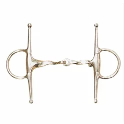 English Riding Supply Centaur Stainless Steel Slow Twist Eggbutt Full Cheek Bit Horse Bits