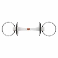 Horse Bits Herm Sprenger Nathe Mullen Mouth Loose Ring With Copper Link - 20mm
