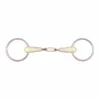 English Riding Supply Happy Mouth Thin Double Jointed Loose Ring With Roller Mouth Bit Horse Bits