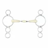 English Riding Supply Happy Mouth 3-Ring Double Jointed Mouth Gag Bit