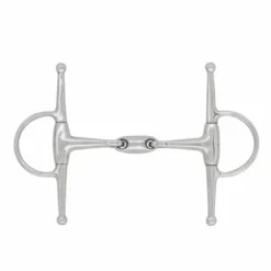 English Riding Supply Centaur Stainless Steel Full Cheek Oval Mouth Horse Bits