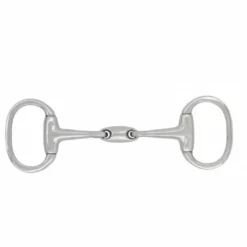 English Riding Supply Horse Bits Centaur Stainless Steel Eggbutt With Oval Mouth Bit