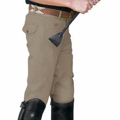 English Riding Supply Ovation EuroWeave 4-Pocket Breeches-For Boy's