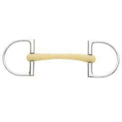 English Riding Supply Happy Mouth Ribbed Bar Mouth Pro King Dee Bit