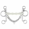 English Riding Supply Happy Mouth Thin Shaped Mullen Mouth Pelham Bit