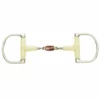 English Riding Supply Happy Mouth Copper Roller Mouth Racing Dee Bit Horse Bits