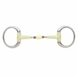 English Riding Supply Happy Mouth® Contour Double Jointed Round Eggbutt Horse Bits