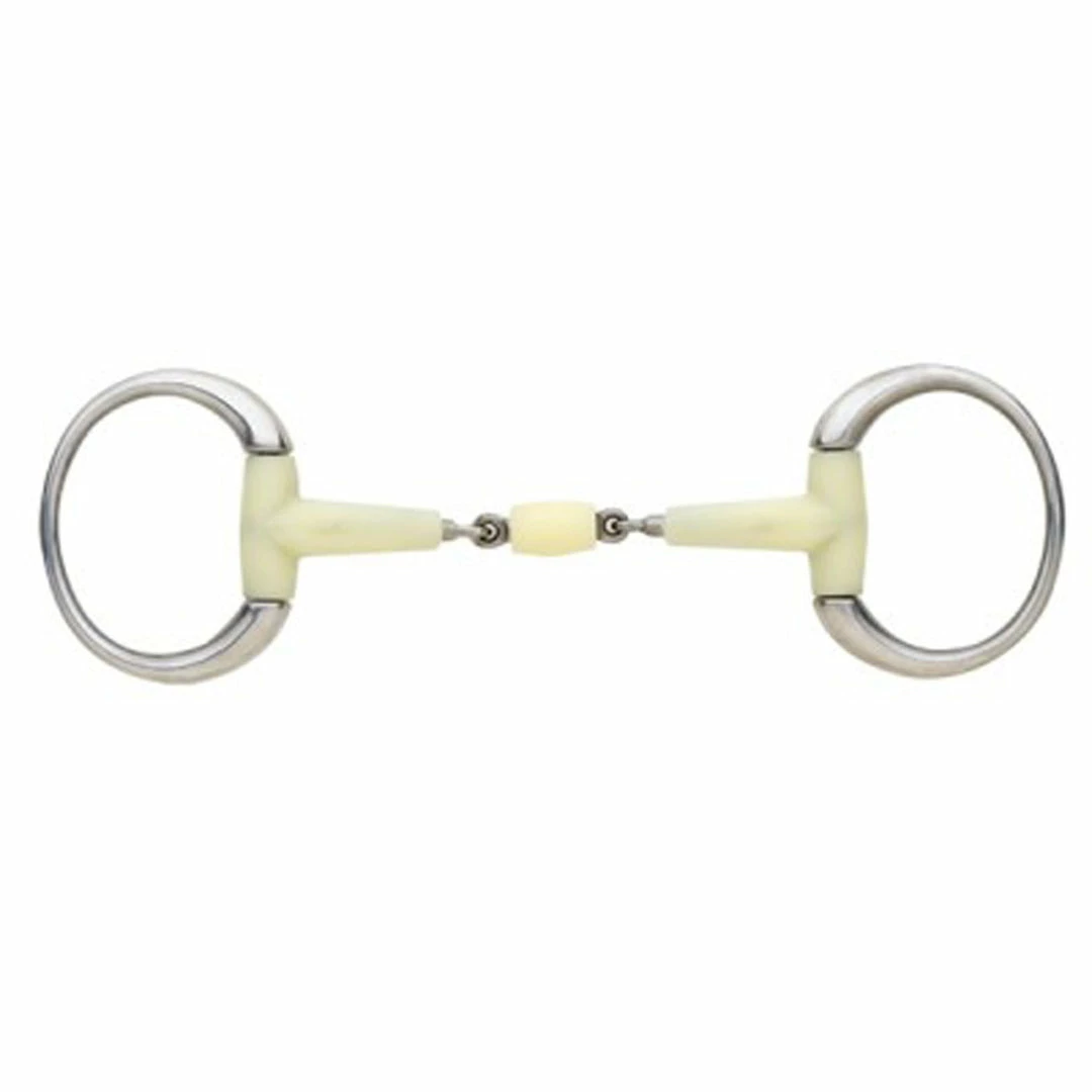Buy 💯 English Riding Supply Happy Mouth® Contour Double Jointed Round Eggbutt Horse Bits 🌟 3 English Riding Supply Happy Mouth® Contour Double Jointed Round Eggbutt Horse Bits