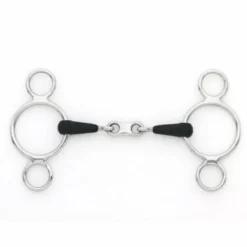 English Riding Supply Centaur Eco Pure 2 Ring Gag French Bit Horse Bits