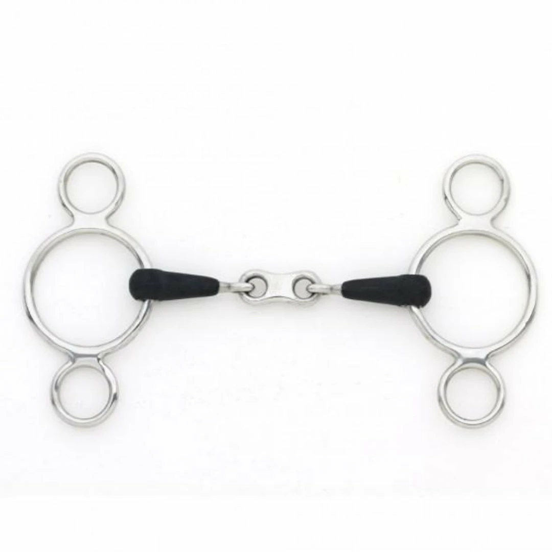 Buy 🎁 English Riding Supply Centaur Eco Pure 2 Ring Gag French Bit Horse Bits 🎉 3 English Riding Supply Centaur Eco Pure 2 Ring Gag French Bit Horse Bits