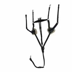 JPC Equestrian HDR Pro 5 Point Elastic Breastplate Martingale With Running Attachment Breastplates & Attachments