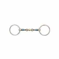 Shires Equestrian Products Shires Blue Sweet Iron Loose Ring With Lozenge Bit