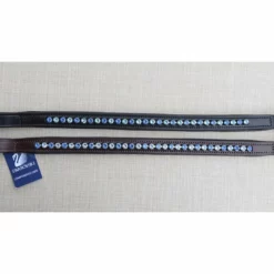 English Bridles Red Barn By KL Select True Blue Browband